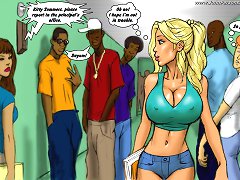 Young girl's mouth full of sperm sinful comics