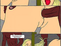 Mrs. Diana became black cock slut erotic comics