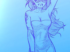 Why don't you try rubbing the head with your palm at melkor mancin comics